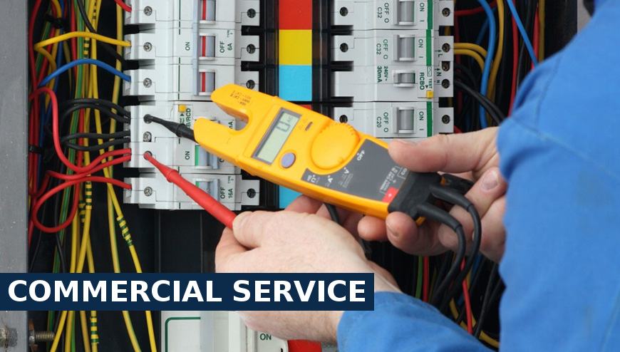 Commercial service electrical services Seven Sisters