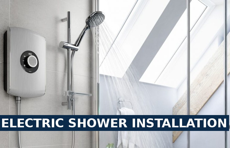 Electric shower installation Seven Sisters
